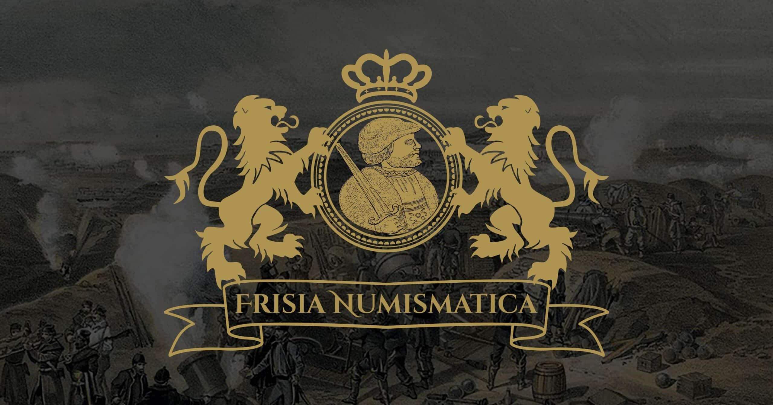 Frisia Numismatica banner, gecureerde collectie munten en penningen