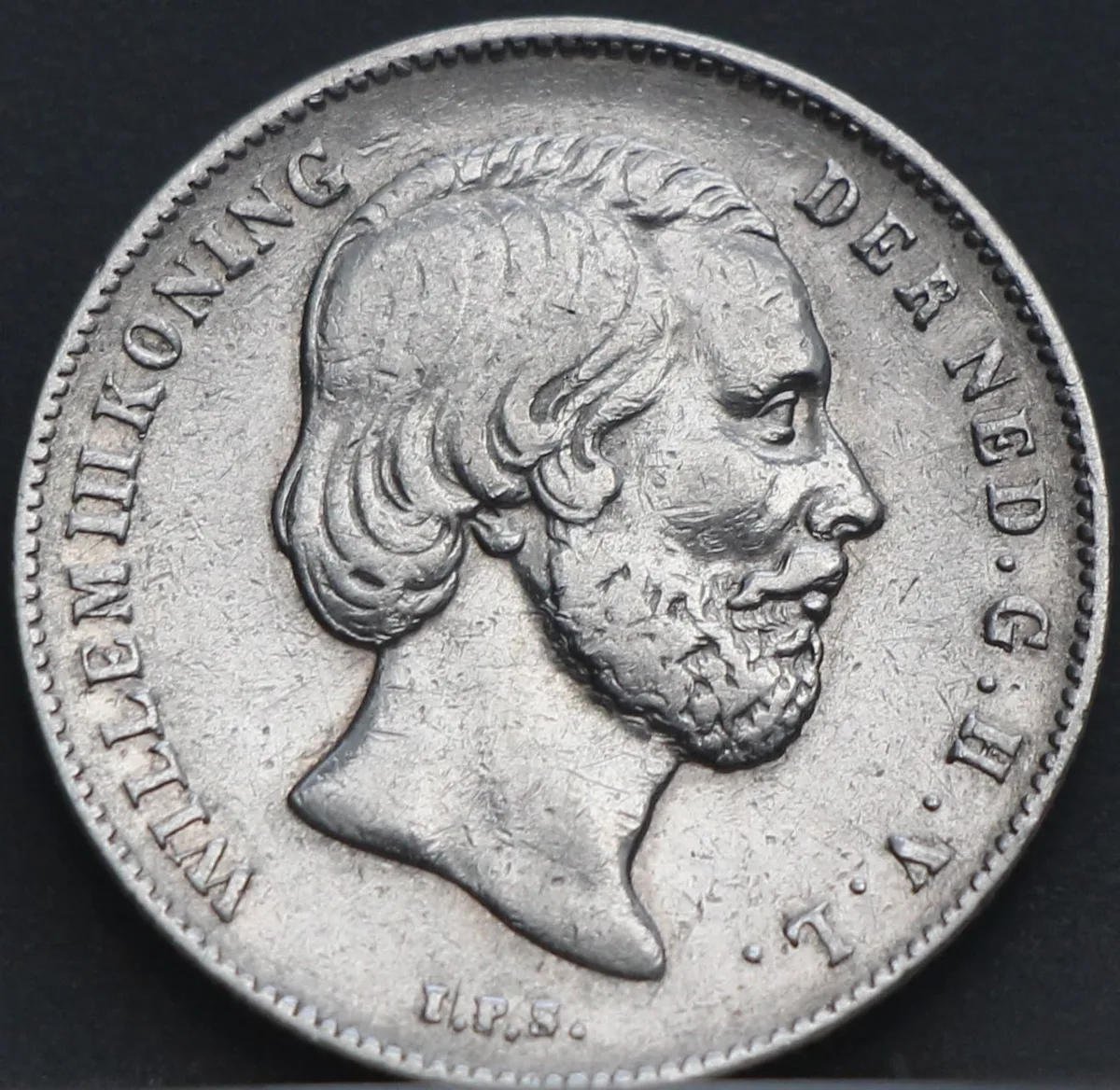 ½ Gulden 1866 — Zilver voorzijde