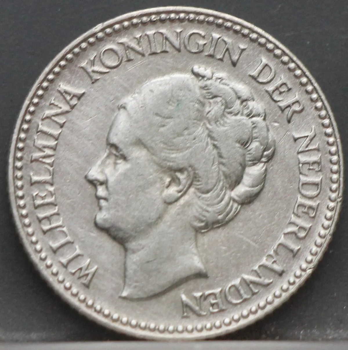 ½ Gulden 1930 — Wilhelmina voorzijde, Koninkrijk der Nederlanden, Zilver