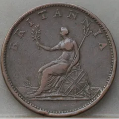 ½ Penny 1806 Verenigd Koninkrijk — Koper achterzijde