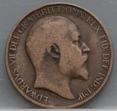 ½ Penny 1905 Verenigd Koninkrijk — Brons achterzijde