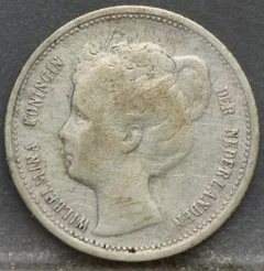 1/10 Gulden 1901 Curaçao — Zilver voorzijde, Curaçao (Kolonie)