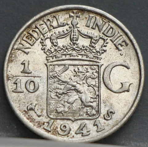1/10 Gulden 1941 S — Nederlands-Indië