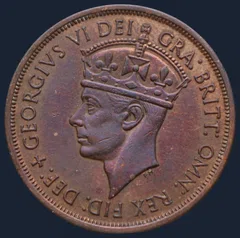 1/12 Shilling 1945 Jersey