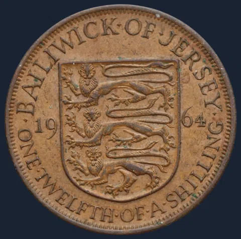 1/12 Shilling 1964 Jersey