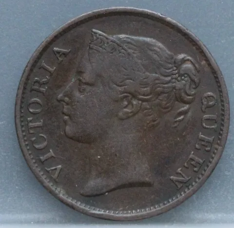 1/2 Cent 1845 — East India Company