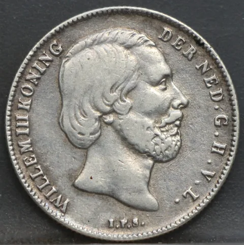 ½ gulden 1868 - halve gulden 1868 - Willem 3