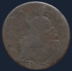 1/2 Penny 1694 Willem III en Maria II