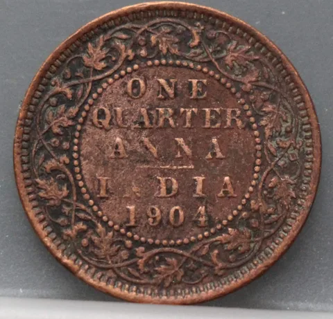 1/4 Anna 1904 Brits-India