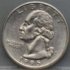 1/4 Dollar 1995 D — USA Washington voorzijde, Verenigde Staten, cupro-nikkel