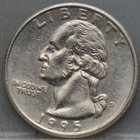 1/4 Dollar 1995 D — USA Washington