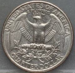 1/4 Dollar 1995 D — USA Washington achterzijde, Verenigde Staten, cupro-nikkel