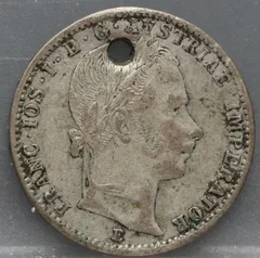 1/4 Florin 1862 (E) Oostenrijk — Zilver voorzijde
