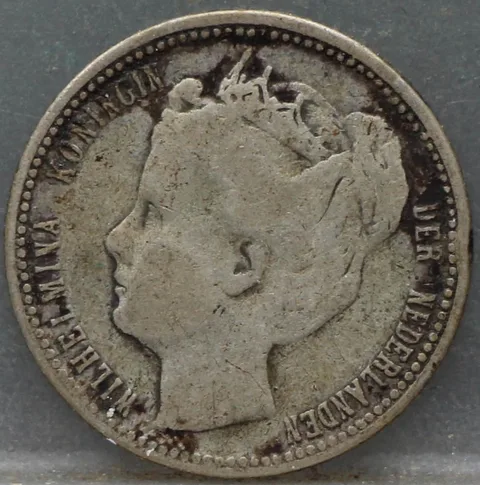 1/4 Gulden 1900 Curaçao — Zilver