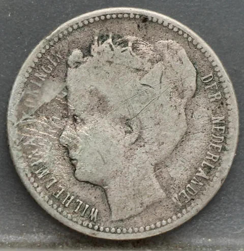 1/4 Gulden 1900 Curaçao — Zilver