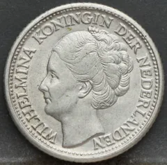 1/4 Gulden 1944 Curaçao — Zilver voorzijde