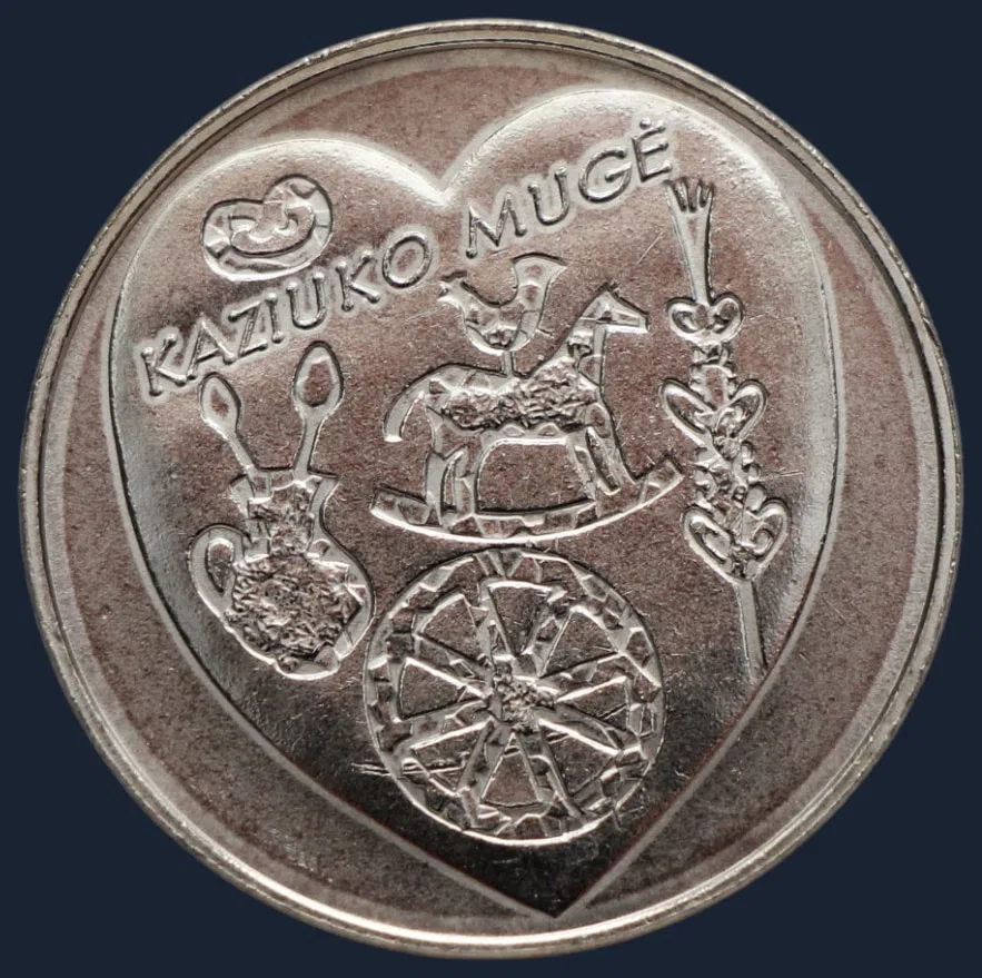 1½ euro 2017 Litouwen Kaziukas markt