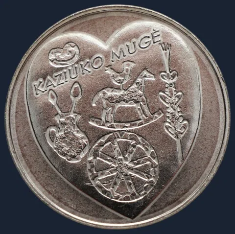 1½ euro 2017 Litouwen Kaziukas markt