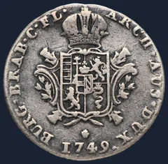 1/8 Ducaton 1749 Maria Theresia