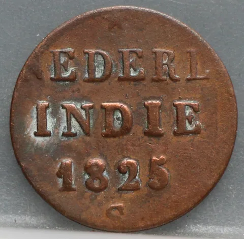 1/8 Stuiver 1825 S — Nederlands-Indië