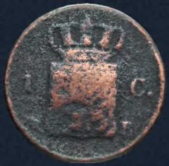 1 Cent 1822 B Willem I