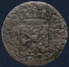 1 Cent 1822 Nederland Koper
