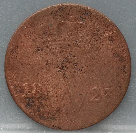 1 Cent 1823 B — Koper, Brussel