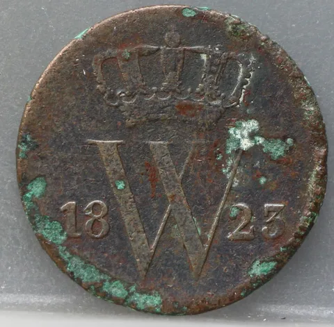 1 Cent 1823 Utrecht — Willem I
