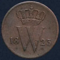 1 Cent 1823 Willem I