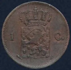 1 Cent 1823 Willem I