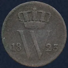 1 Cent 1823 Willem I