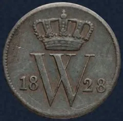 1 Cent 1828 Willem I