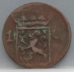 1 Cent 1840 W — Nederlands-Indië Koper achterzijde