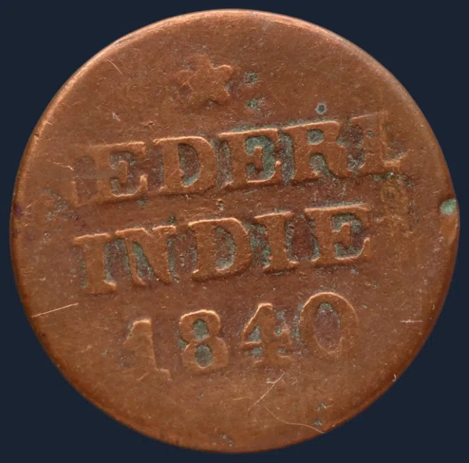 1 Cent 1840 W Nederlands-Indië