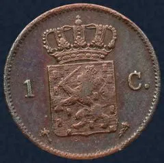 1 Cent 1876 Willem III