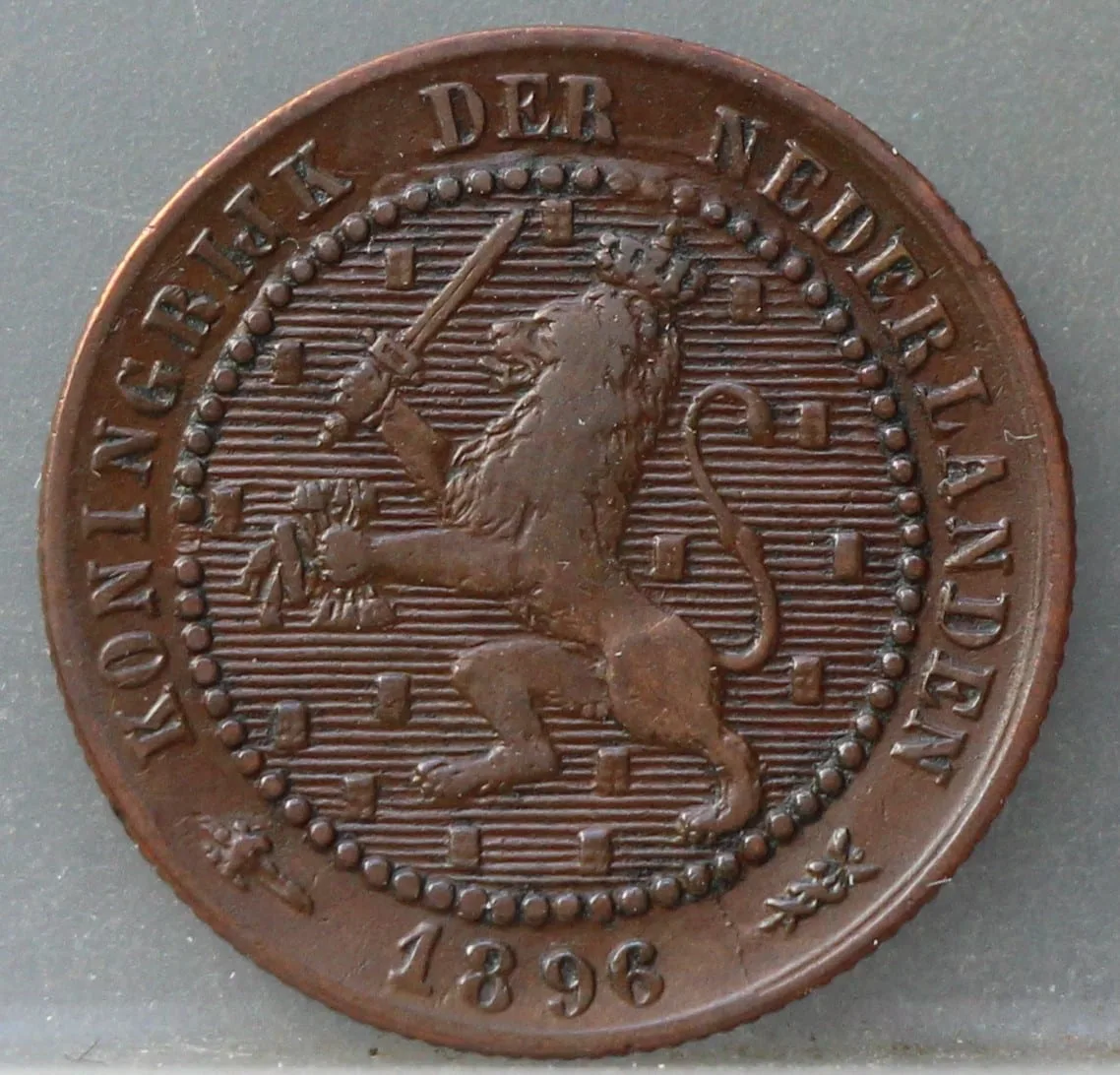 1 Cent 1896 voorzijde