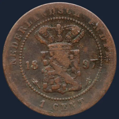 1 Cent 1897 – Nederlands-Indië