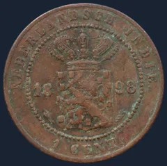 1 Cent 1898 Nederlands-Indië