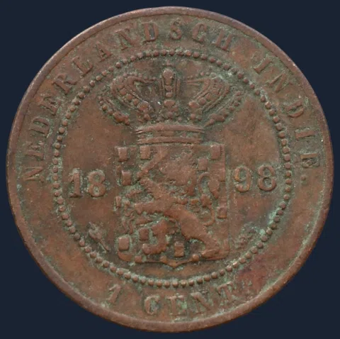 1 Cent 1898 Nederlands-Indië