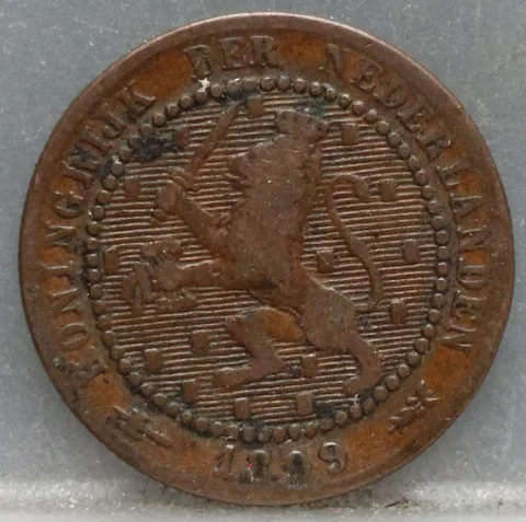 1 Cent 1899 Wilhelmina