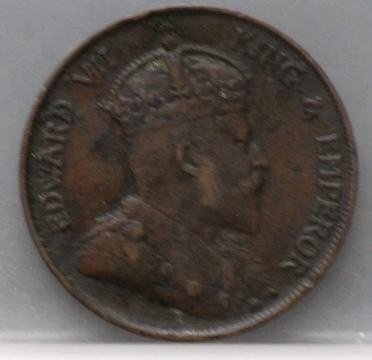 1 Cent 1902 — Hong Kong voorzijde