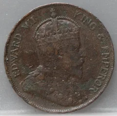 1 Cent 1903 — Hong Kong voorzijde