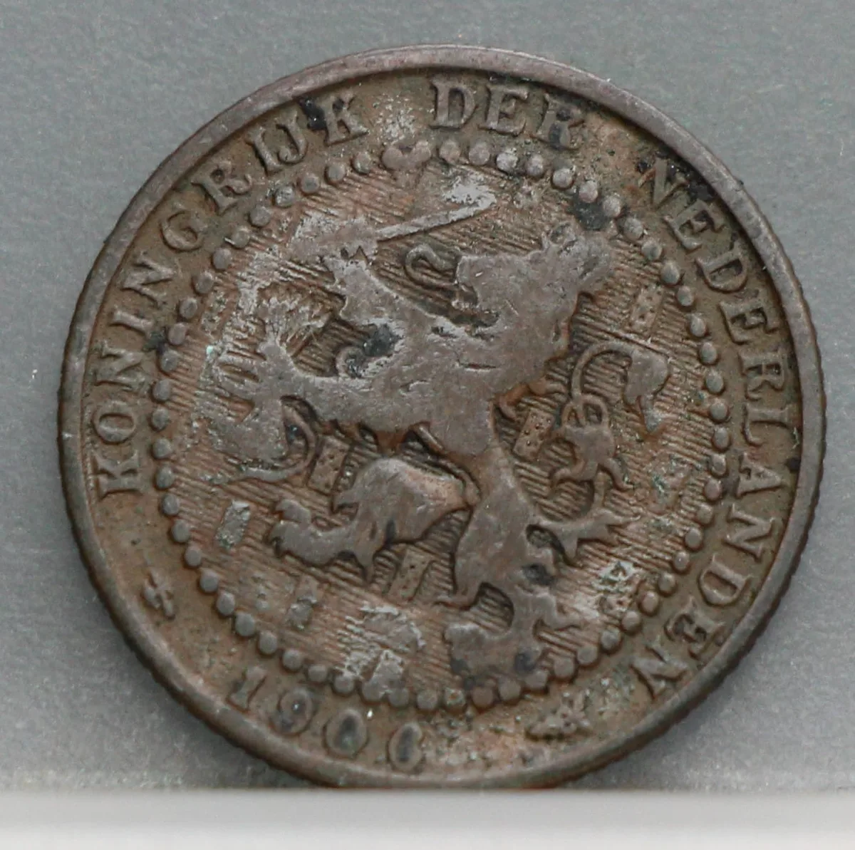 1 Cent 1906 Wilhelmina — Brons voorzijde