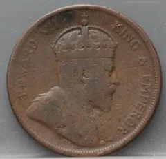 1 Cent 1907 — Straits Settlements voorzijde