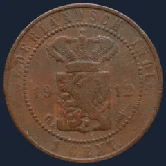 1 Cent 1912 Nederlands-Indië