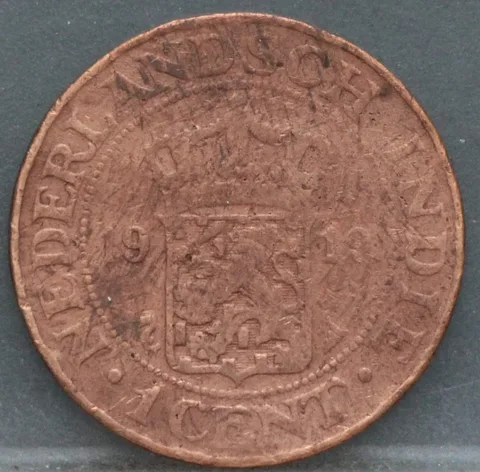 1 Cent 1919 – Nederlands-Indië Brons