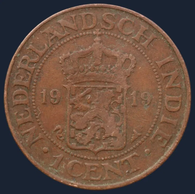 1 Cent 1919 Nederlands-Indië