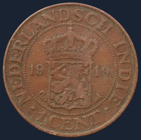 1 Cent 1919 Nederlands-Indië