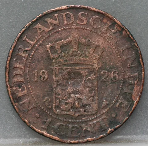 1 Cent 1926 — Nederlands-Indië Brons