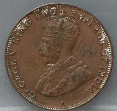 1 Cent 1934 — Hong Kong voorzijde